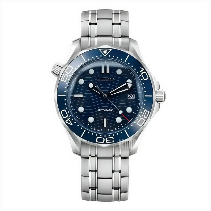 Seiko Mod Seamaster Ocean Blue