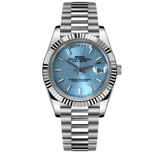 Date de jour Baton Bleu ciel
