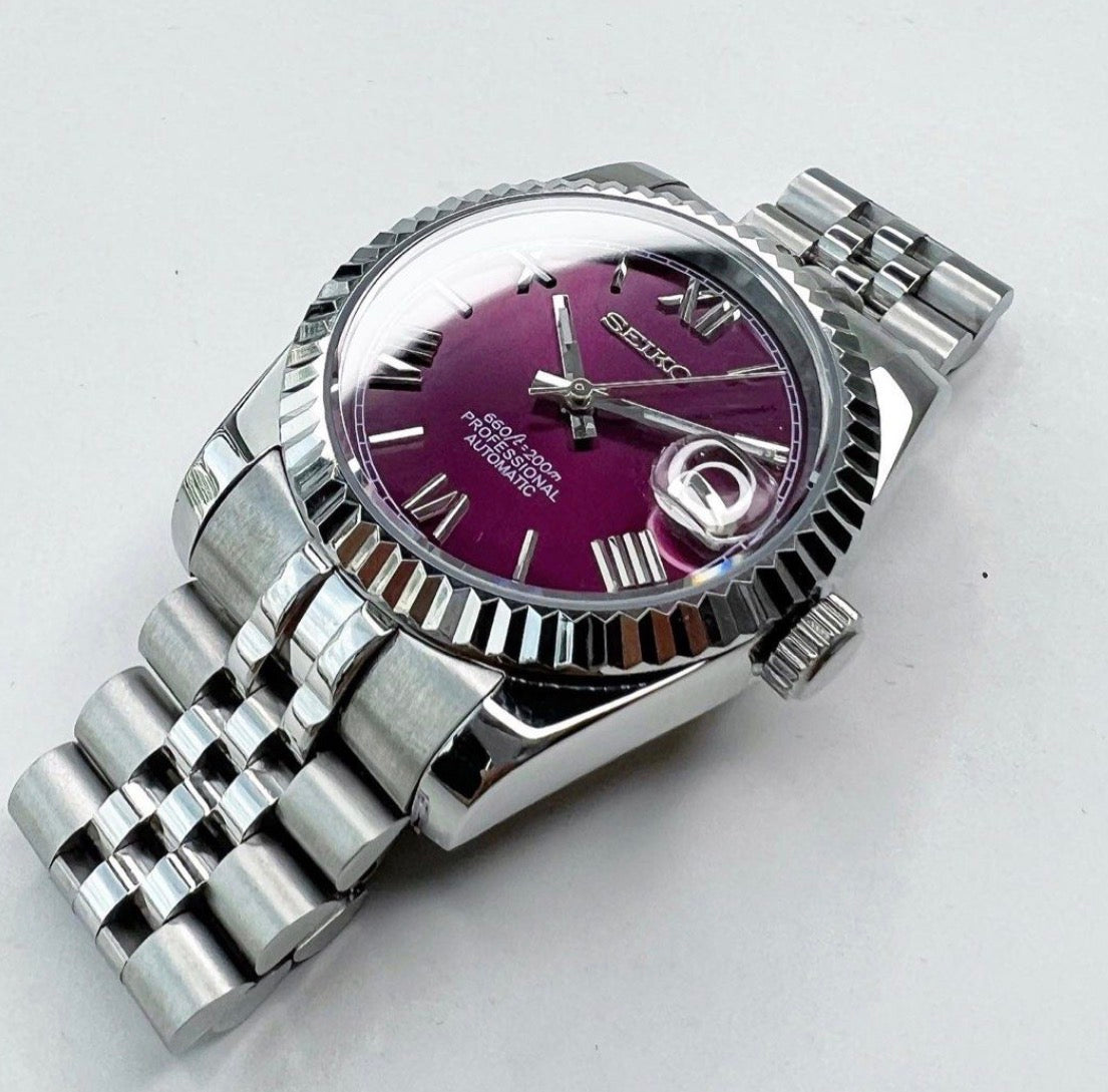 Datejust Roman Purple