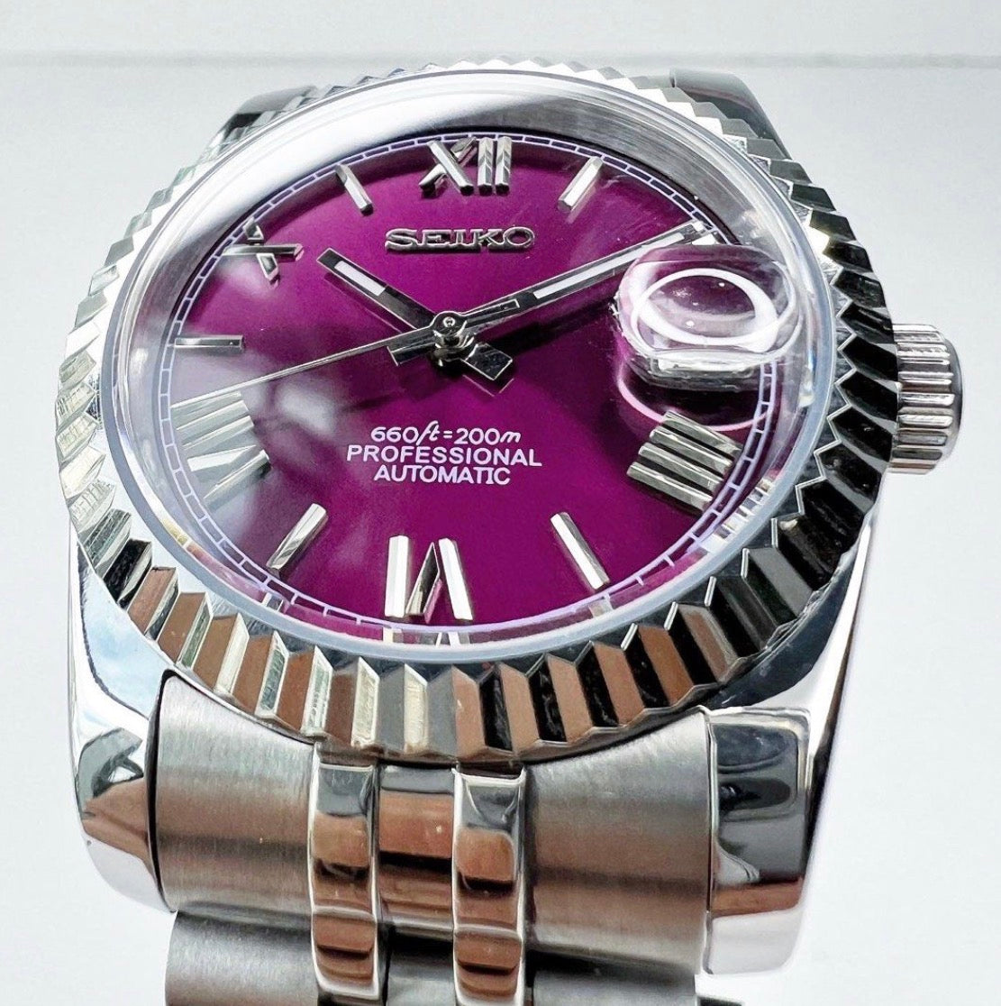 Datejust Roman Purple