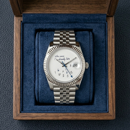 Datejust Je suis déjà en retard