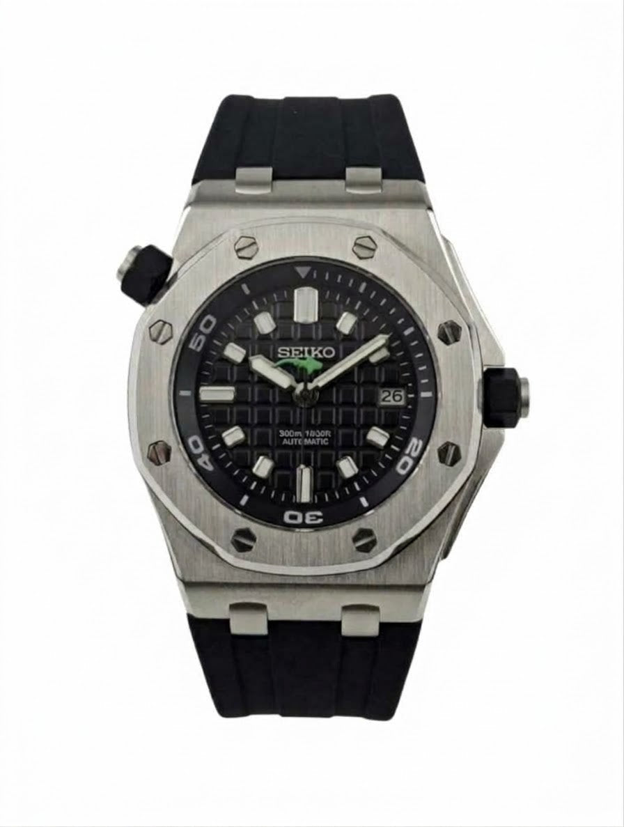 Seiko Mod - Offshore Black Auto