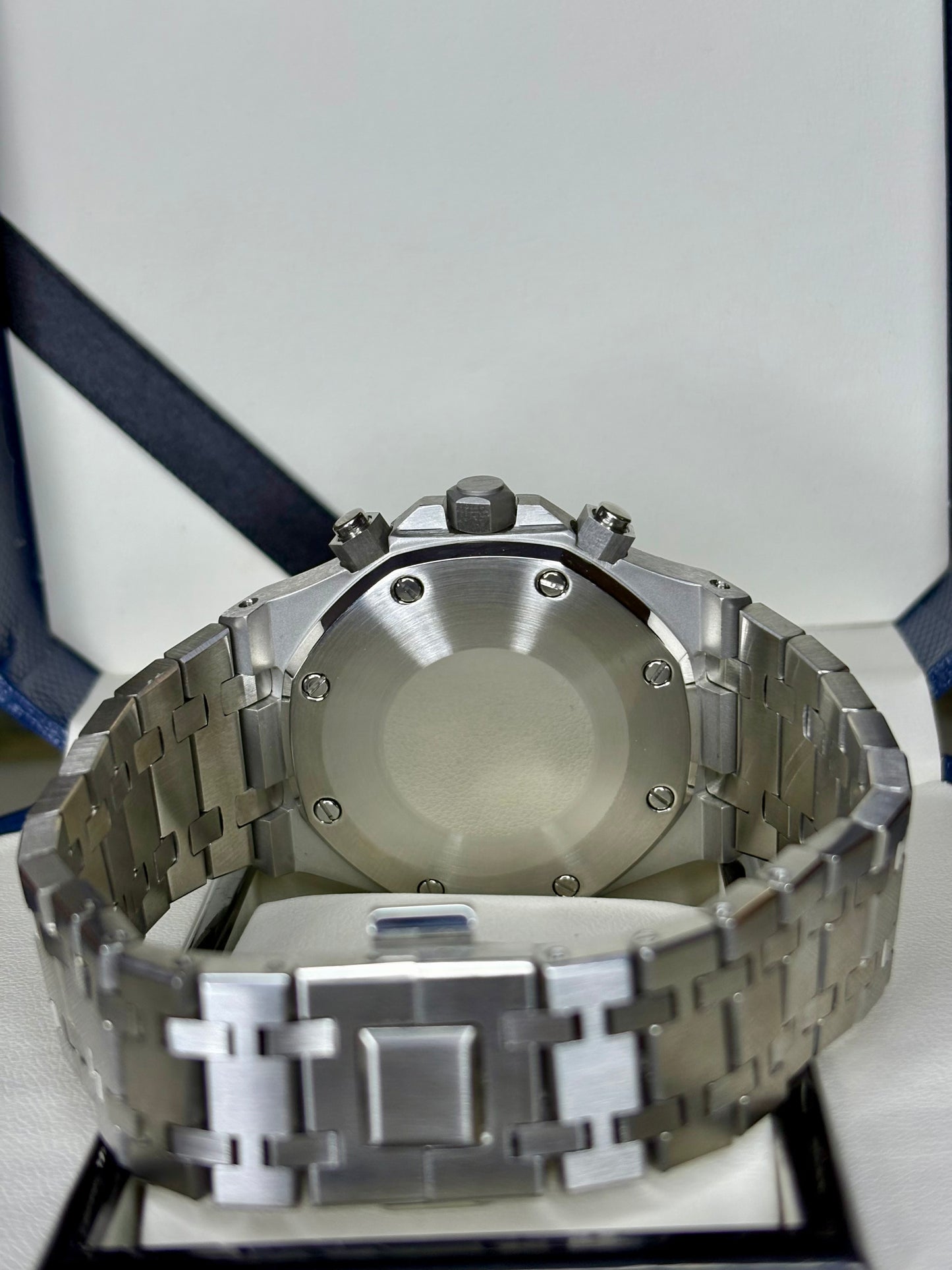 Chronographe Royal Oak bleu