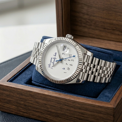 Datejust Je suis déjà en retard