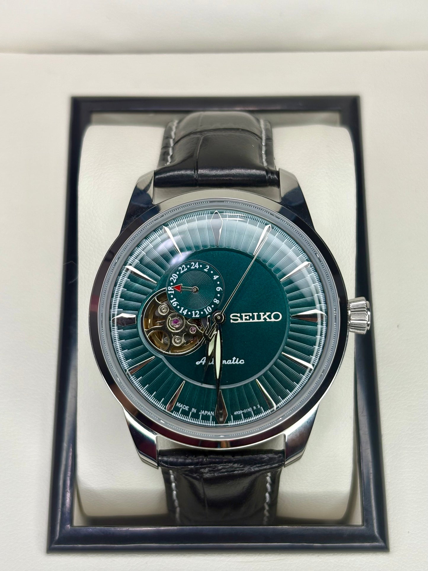 Presage Royal Green - OH - 24h Subdial
