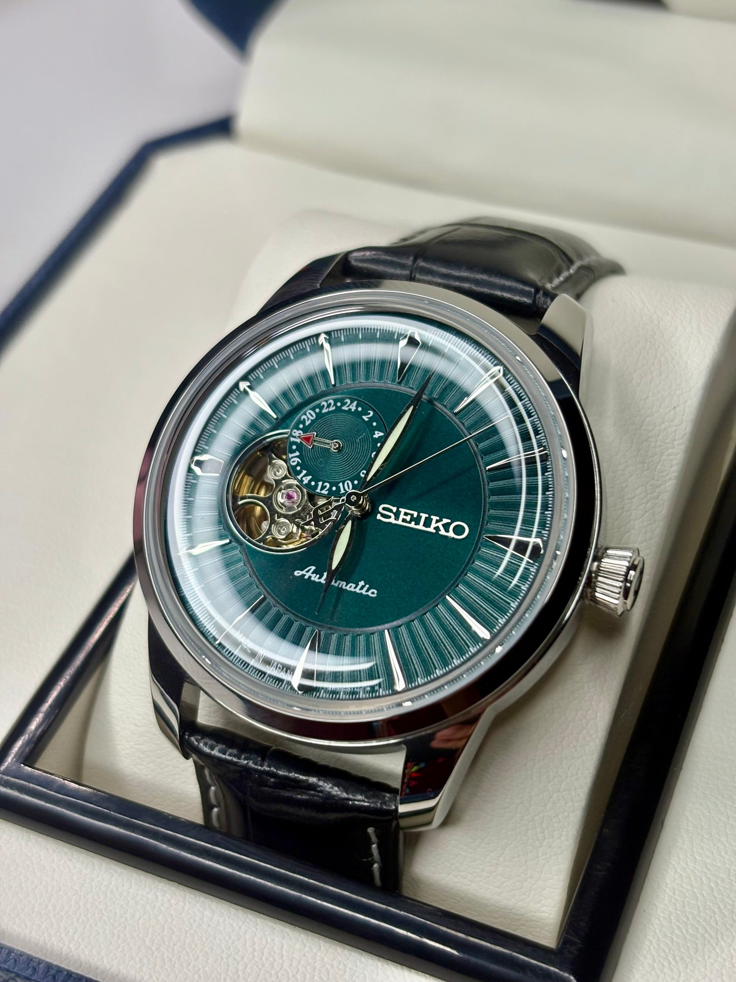 Presage Royal Green - OH - 24h Subdial