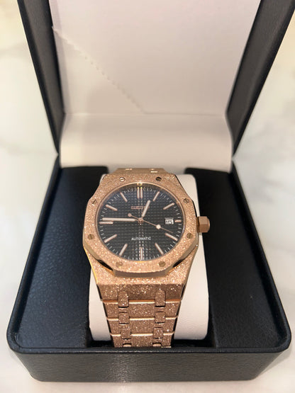 Royal Oak Rose and Black Frosted