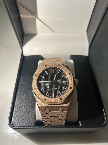 Royal Oak Rose and Black Frosted