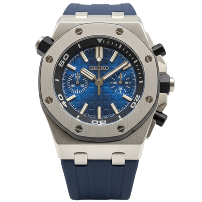 Chronographe Royal Oak bleu