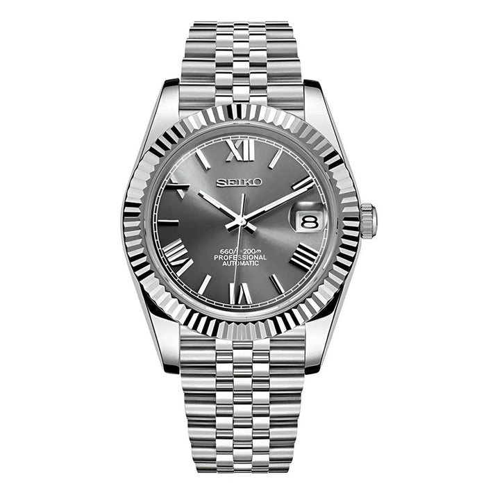 Datejust Roman Silver