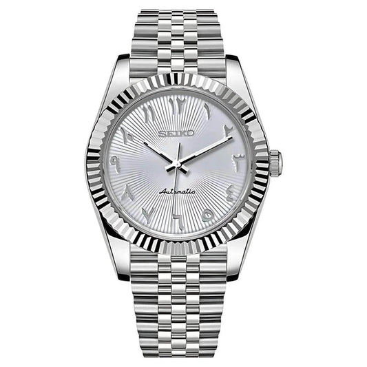 Datejust Arabic White